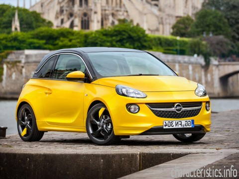 OPEL Generation
 Adam 1.4 (87 Hp) Technical сharacteristics
