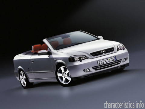 OPEL Generace
 Astra G Cabrio 2.0 i 16V Turbo (192 Hp) Technické sharakteristiky
