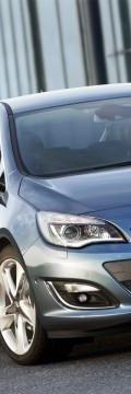 OPEL Generace
 Astra J Restyling 1.6 (170hp) Technické sharakteristiky
