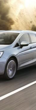 OPEL Generace
 Astra K Caravan 1.4 MT (100hp) Technické sharakteristiky
