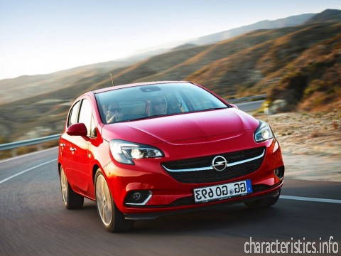 OPEL Generasi
 Corsa E hatchback 5d 1.3d (95hp) Karakteristik teknis
