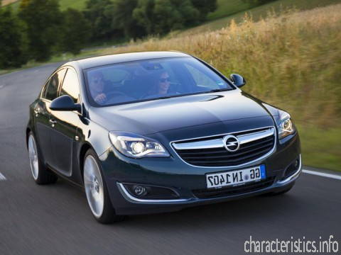 OPEL Generation
 Insignia Hatchback 1.6 Turbo (180 Hp) Τεχνικά χαρακτηριστικά
