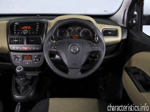 OPEL Покоління
 Combo Tour 1.7 DI  ECOTEC 16V (65 Hp) Технічні характеристики
