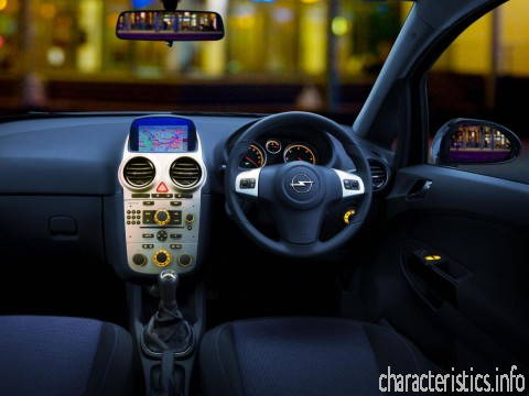 OPEL Поколение
 Corsa D 3 door 1.0 i 12V ECOTEC (60) Технические характеристики
