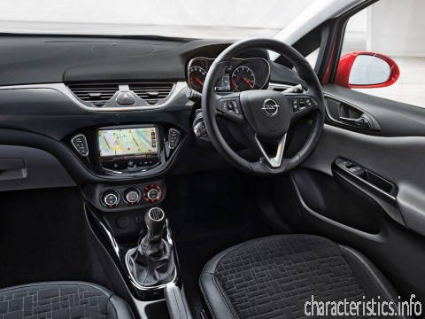 OPEL Поколение
 Corsa E hatchback 3d 1.2 (70hp) Технически характеристики

