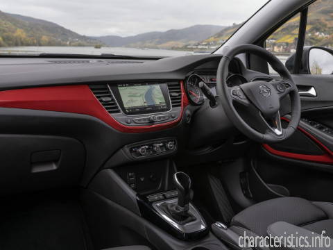 OPEL 世代
 Crossland X Restyling 1.5d AT (120hp) 技術仕様
