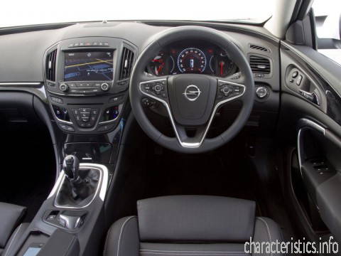 OPEL Покоління
 Insignia Sedan 2.0 CDTI (190 Hp) 4x4 DPF Automatic Технічні характеристики
