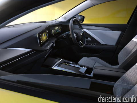 OPEL Покоління
 Astra L 1.6 AT Hybrid (225hp) Технічні характеристики
